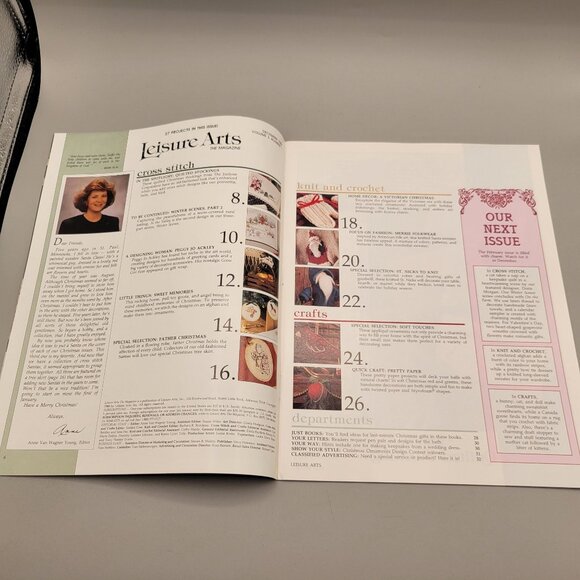 Leisure Arts Craft Book Knit Crochet Paper Projects Cross Stitch - Picture 3 of 8